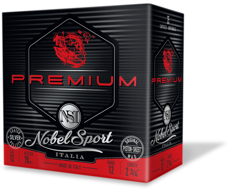 scatola cartucce tiro premium